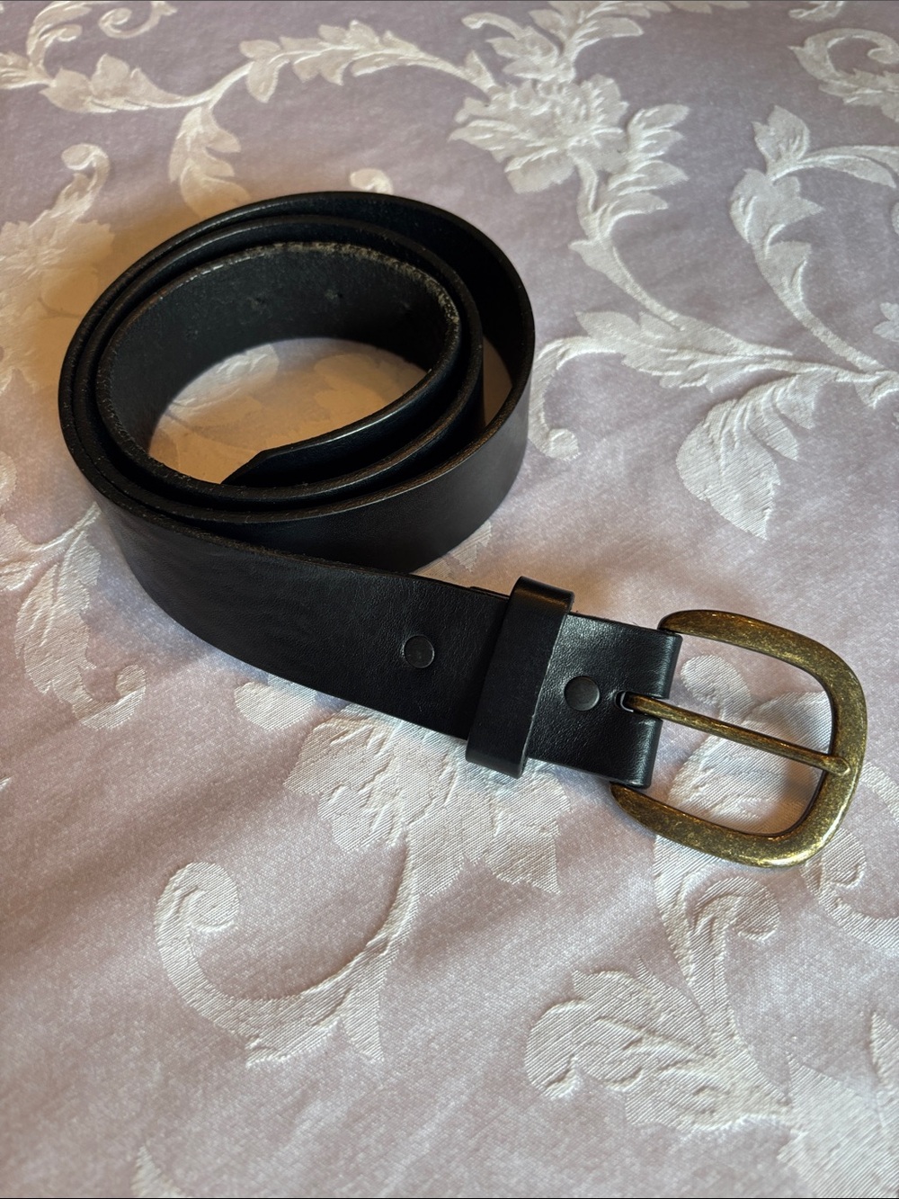 Justin Top Grain Leather Belt